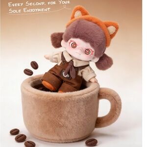 DORA Be Yourself Series Plush Pendant - Brew Time NIB